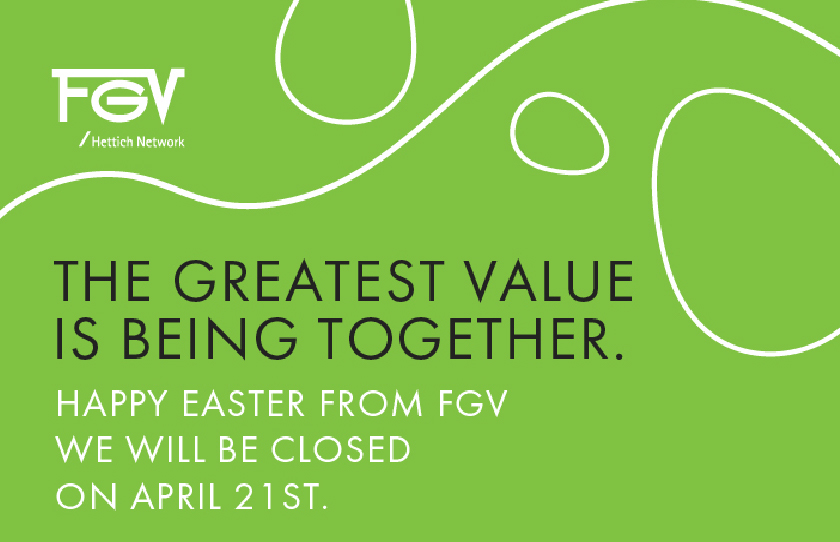 Case study FGV: dettagli grafici e visual dello stand Interzum