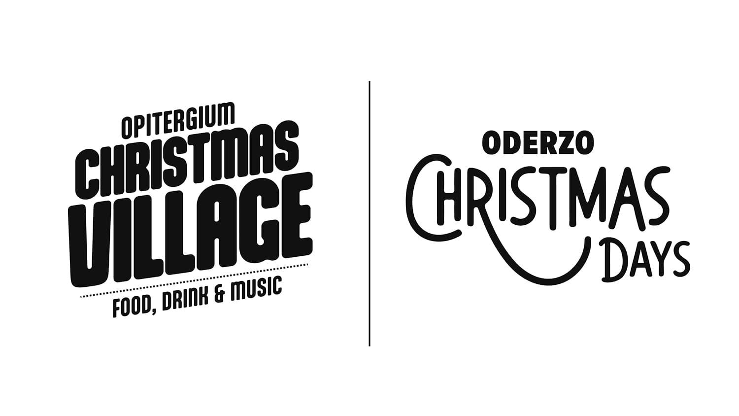 Identità visiva Oderzo Christmas Days di Foro'