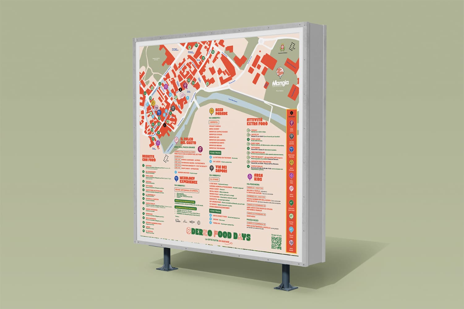 Billboard promozionale per gli eventi Foro' Oderzo