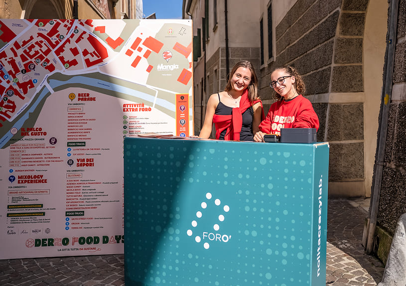 Promozione degli eventi nel centro città di Oderzo