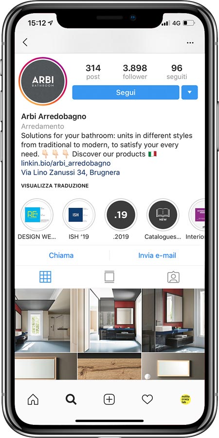 Arbi Bathroom instagram mobile