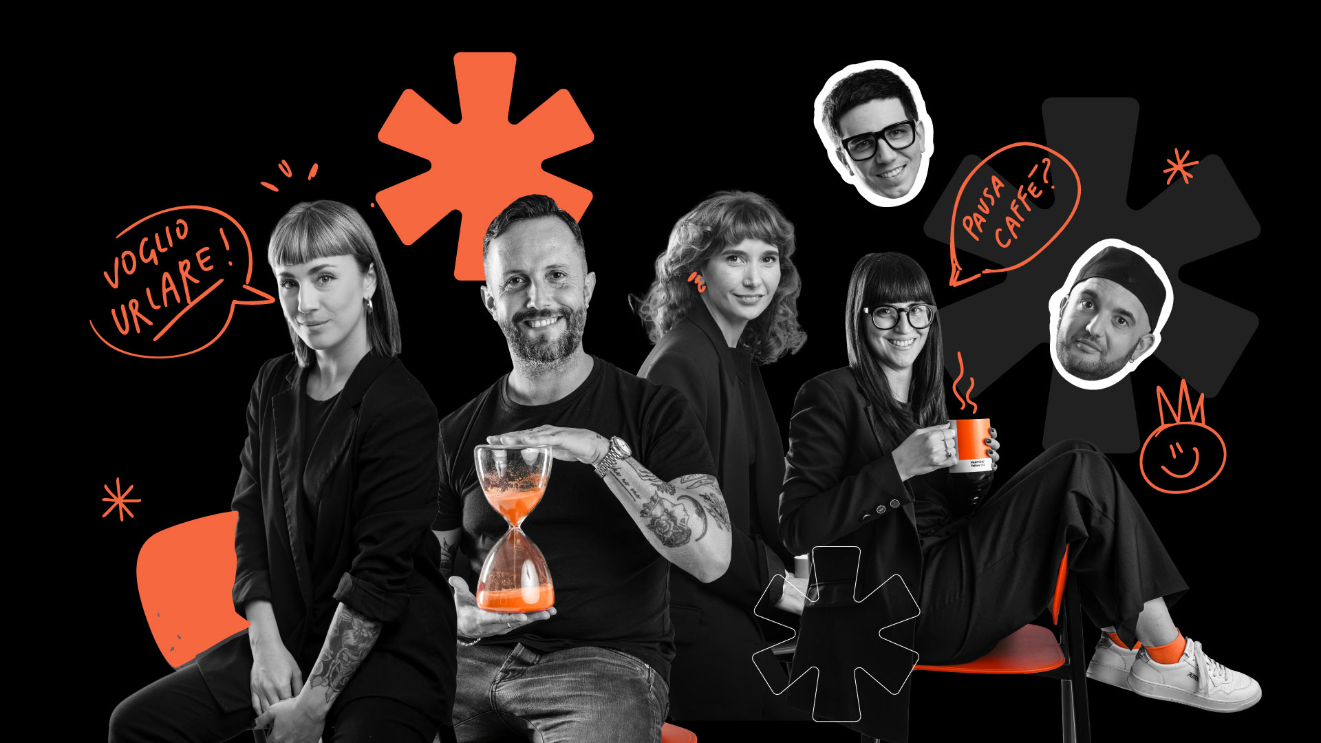 Team graphic design Nolita Crazy Lab Treviso