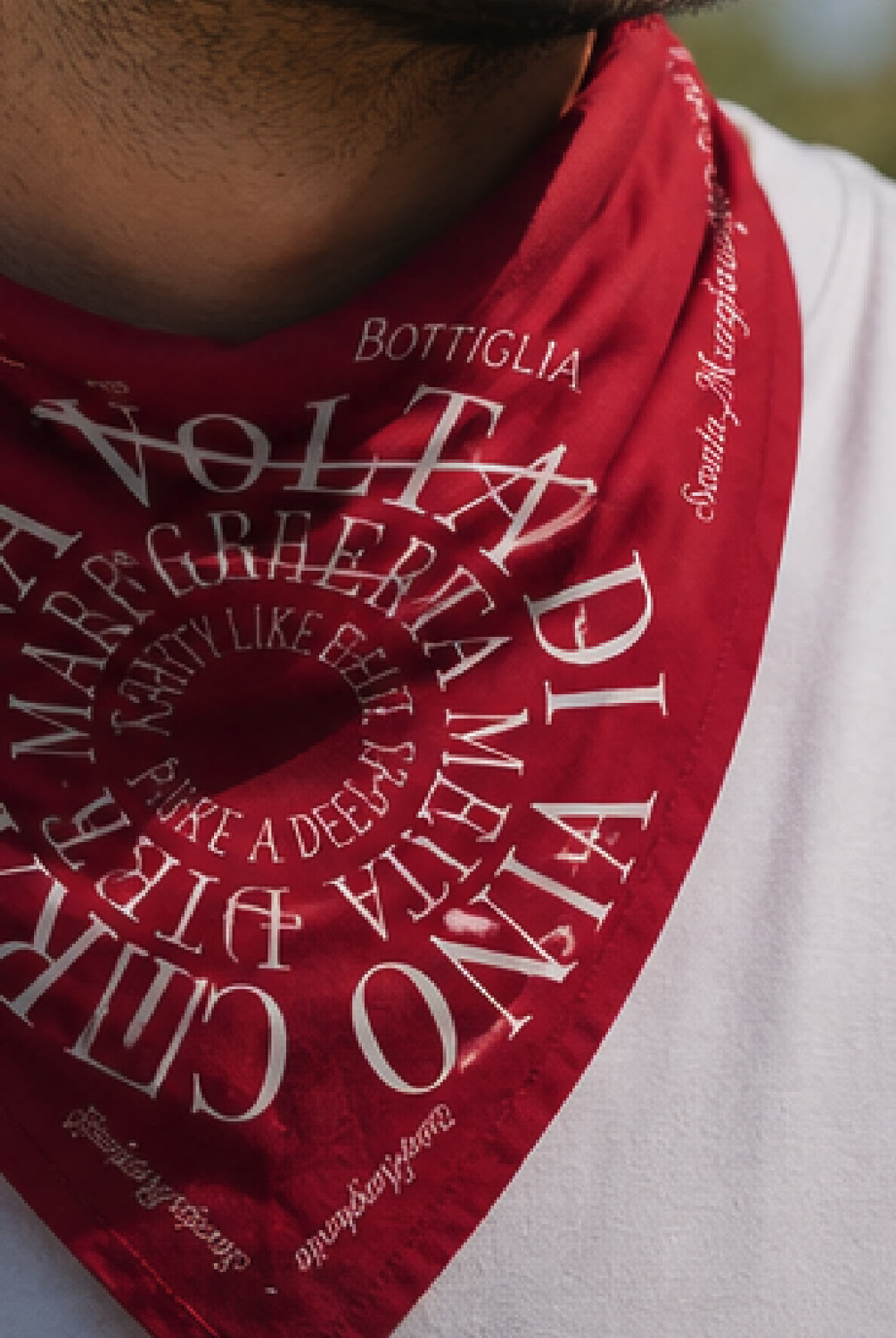 Bandana Santa Margherita, gadget del mood Social