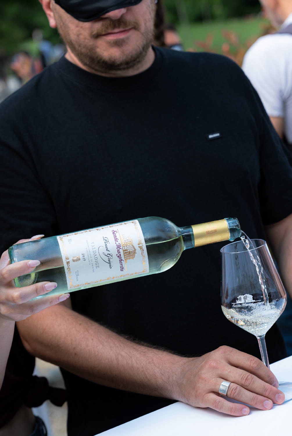 Degustazione bendata di Pinot Grigio Valdadige Santa Margherita