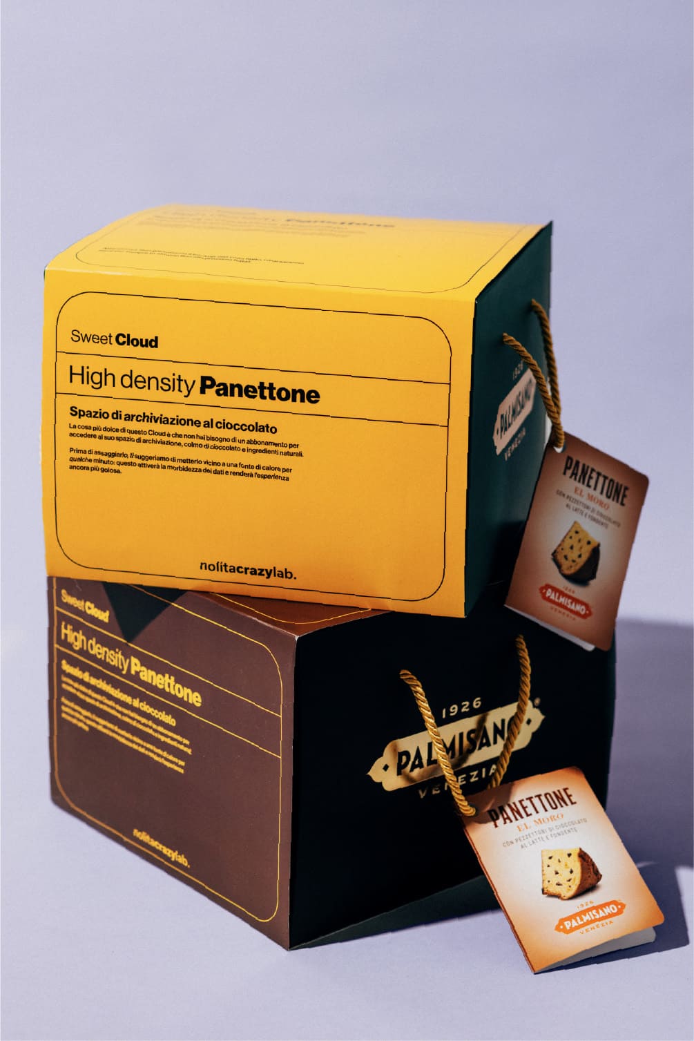 Box natalizia personalizzata NCL Christmas Gift vista frontale