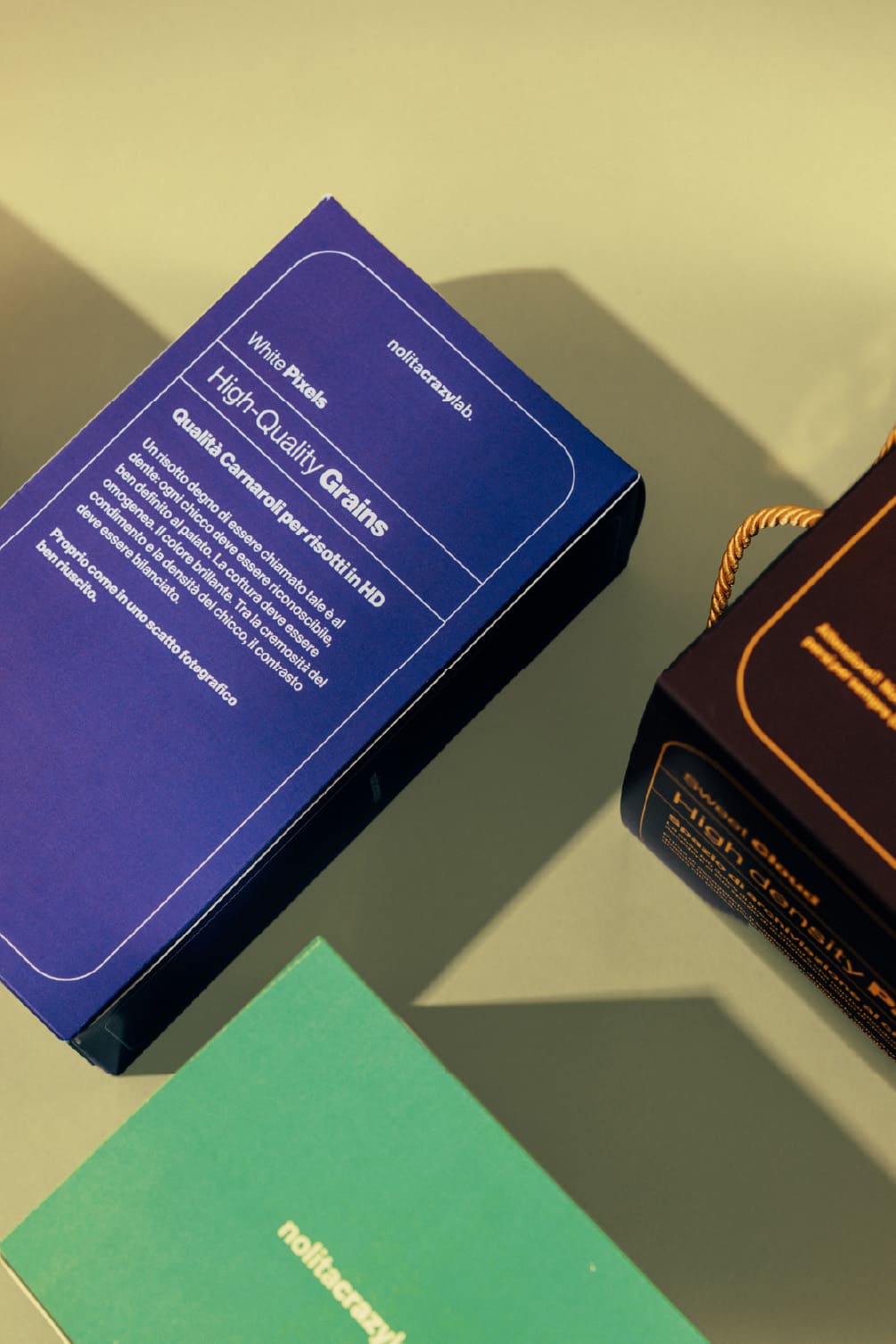 Packaging promozionale natalizio realizzato da Nolita Crazy Lab