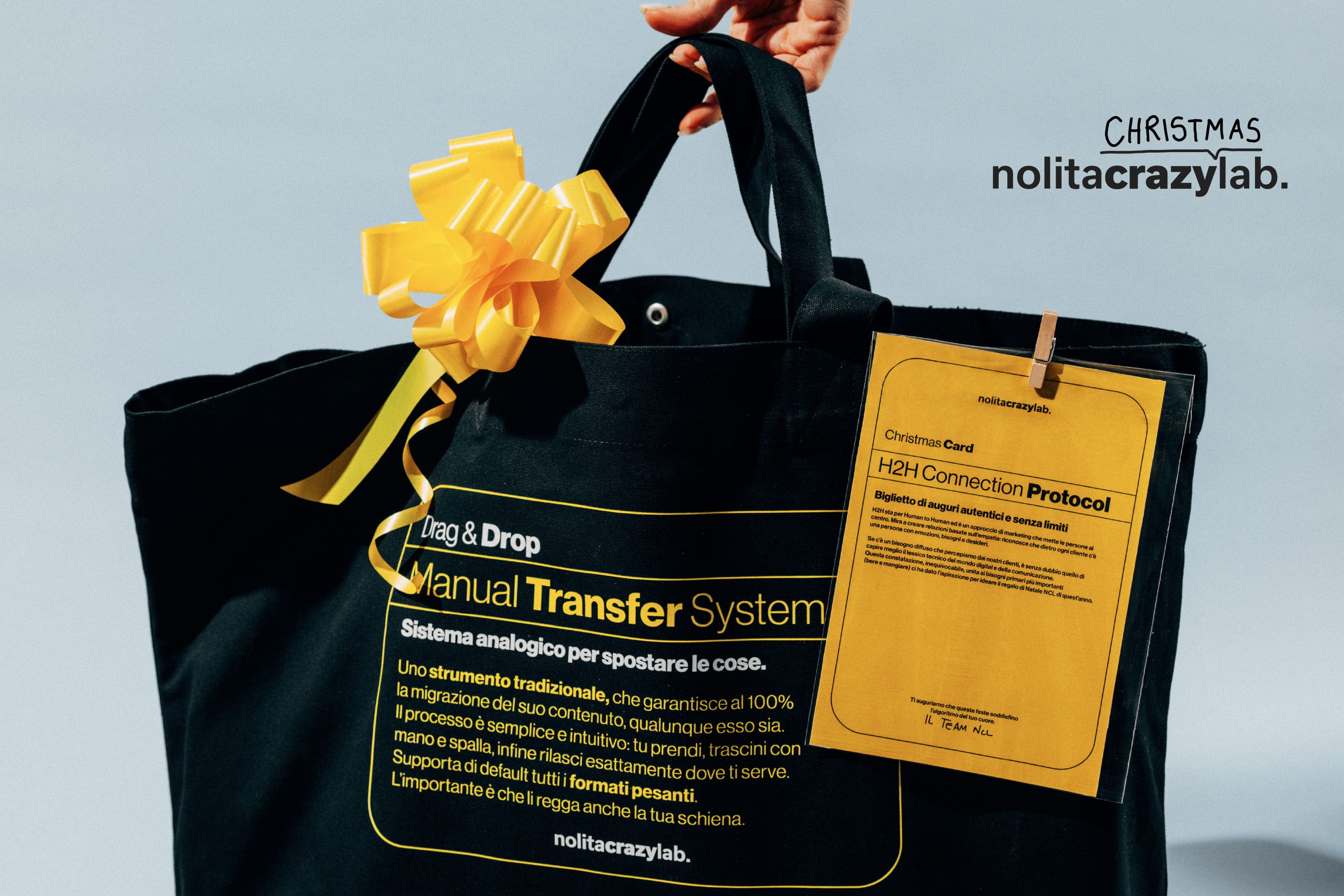 Packaging natalizio coordinato per progetto NCL Christmas Gift