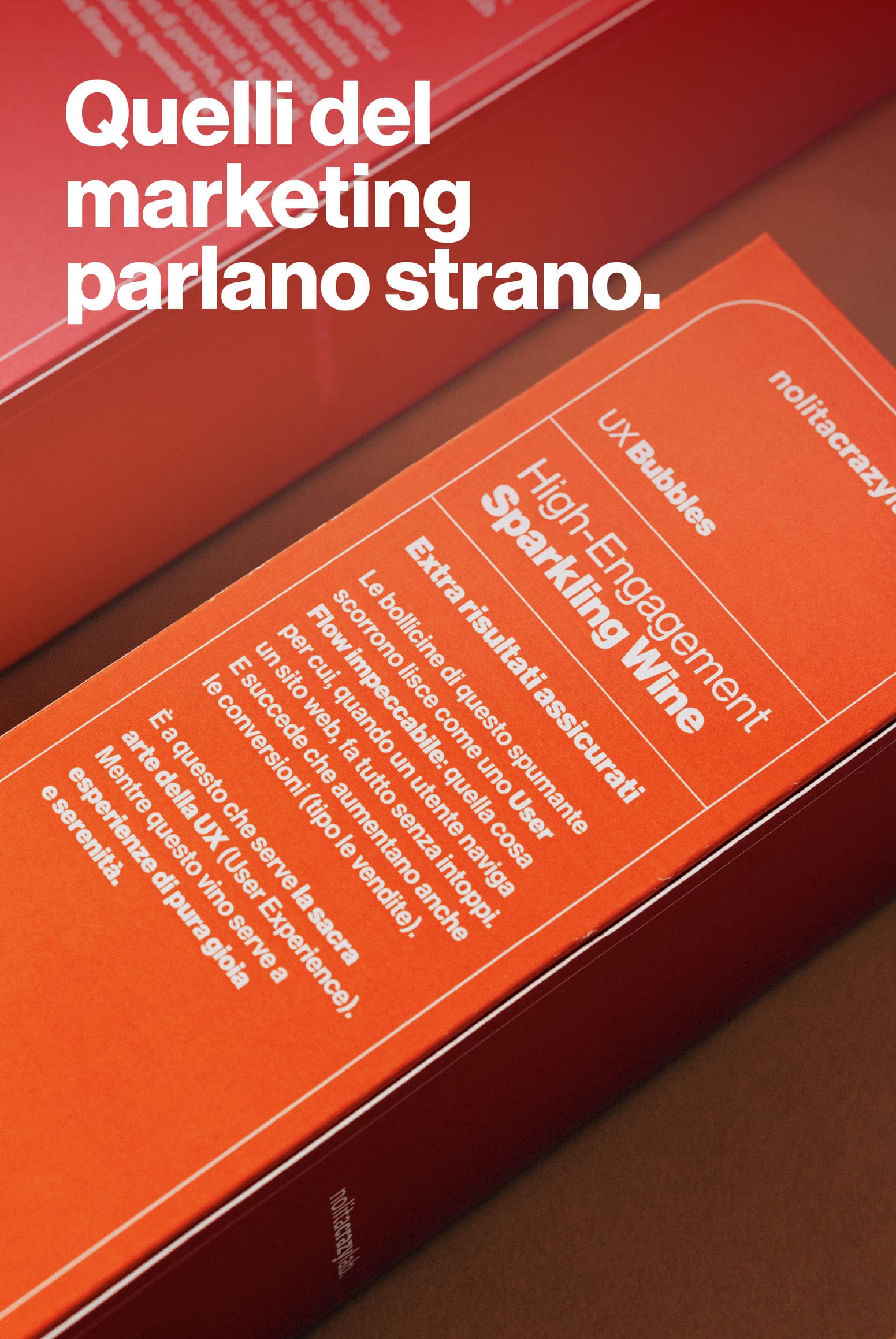 Confezione regalo natalizia dal design creativo per brand food