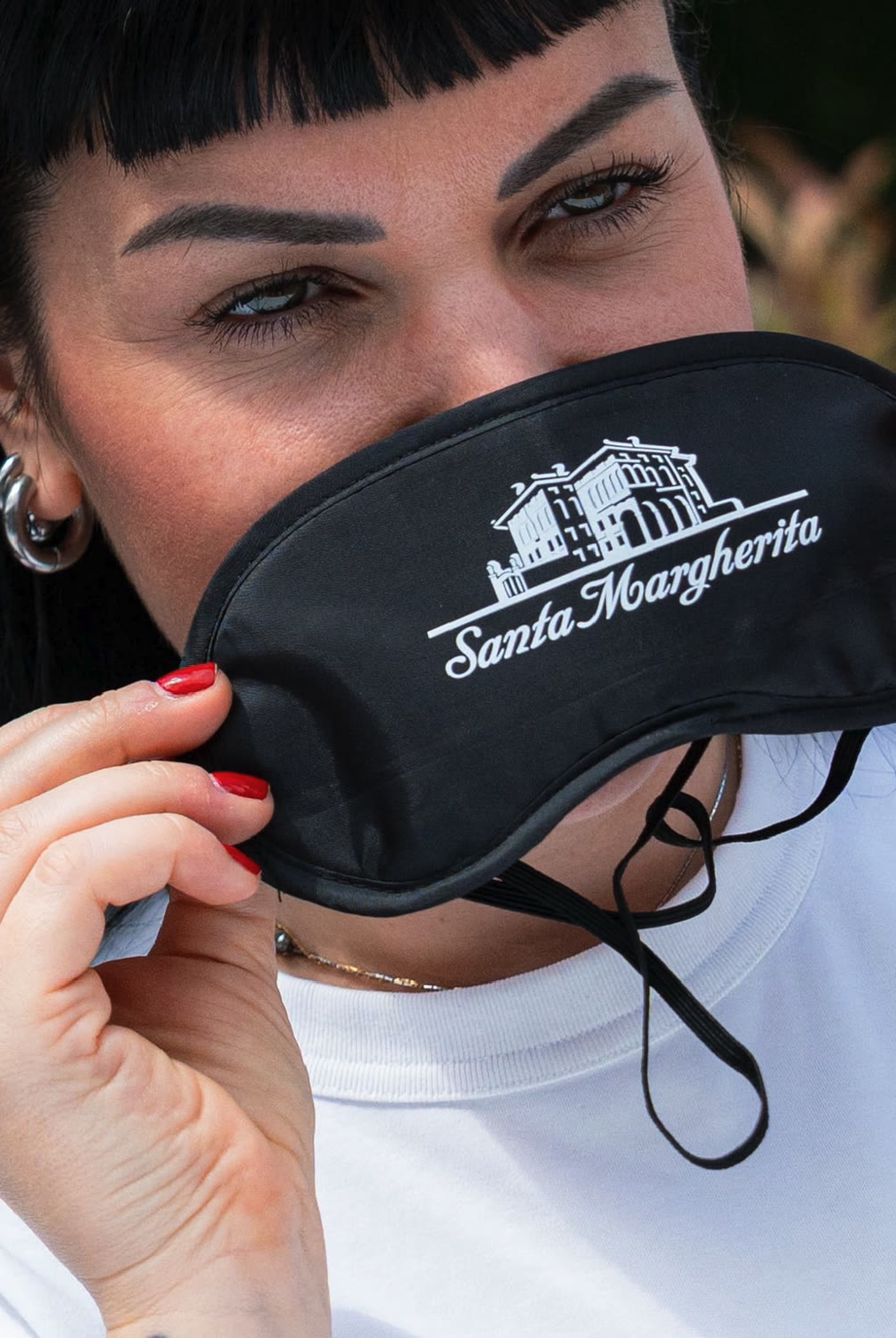 Mascherina per la notte Santa Margherita, gadget del mood Relax